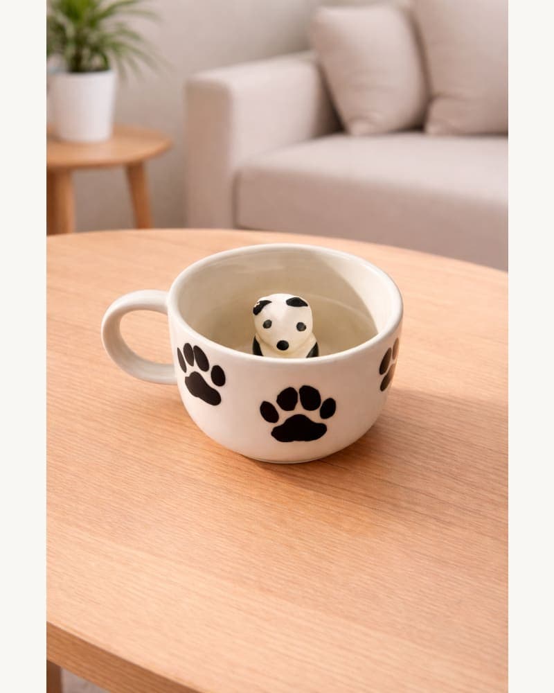 3D Panda Mug | Panda Mug | Panda Coffee Mug | Panda Mug | Gift Mug | Pintresty Mug | Panda Figurine | Panda Surprise Mug